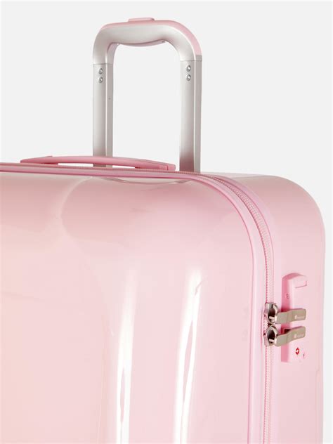 pink primark suitcases